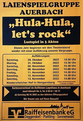 Banner Theater "Hula-Hula, let's rock"