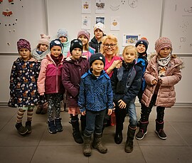 Banner Konzert der "Hengersberger Singspatzen" im Caritas Wohn- und Pflegezentrum