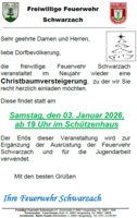 Logo Christbaumversteigerung FF Schwarzach